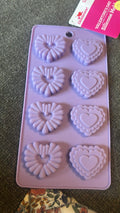 Valentine's Day Silicone Heart Mold – 8-Cavity Candy & Chocolate Mold