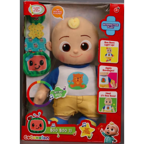 CoComelon Official Boo Boo JJ Plush Doll Toy New With Box