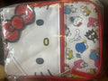 2025 Sanrio Hello Kitty Friends Insulated Lunch Box Bag – Red Bow, White