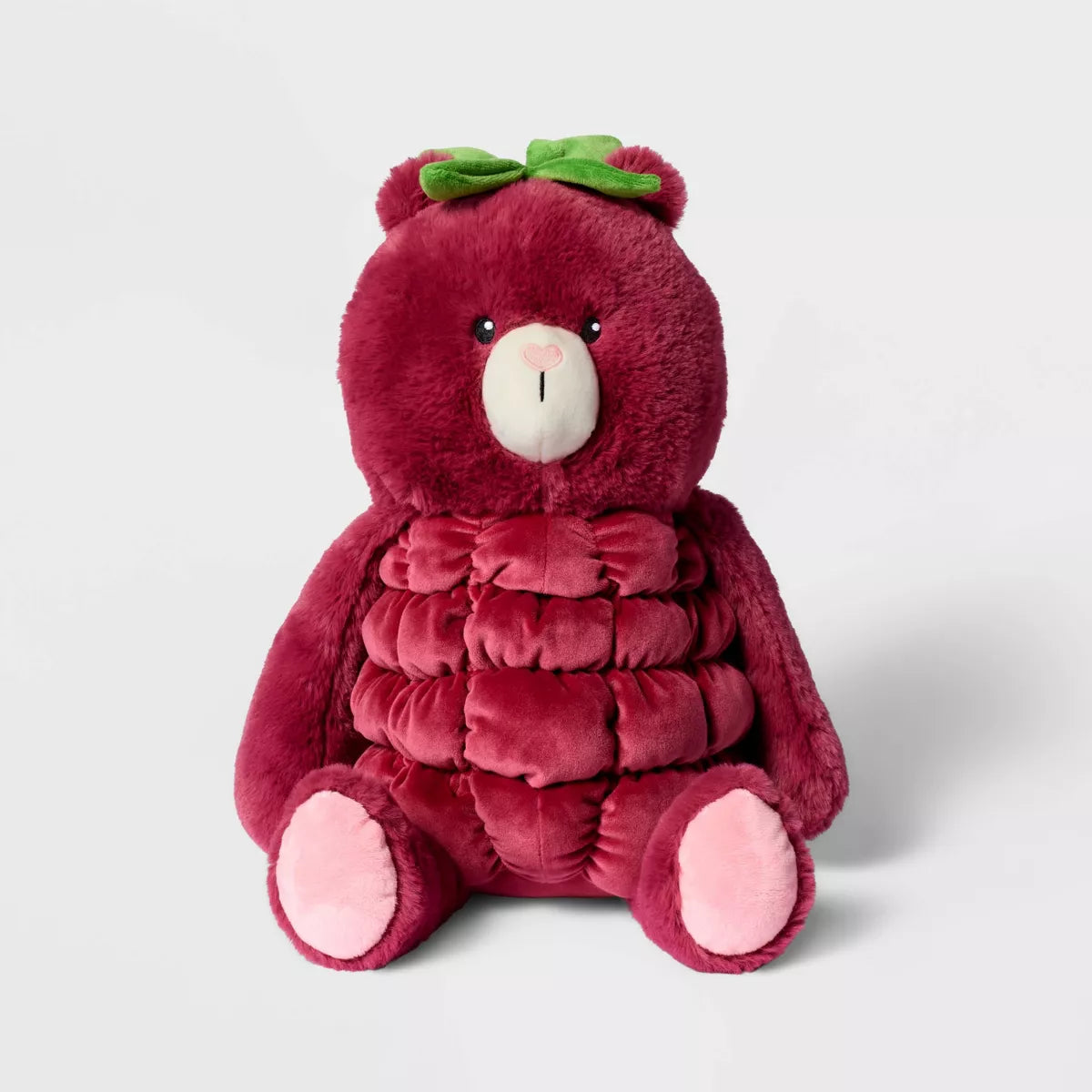 12" Raspbeary Stuffed Animal - Gigglescape™