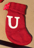 Wondershop Mini Knit Christmas Stocking – Letter U