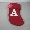 Wondershop Mini Knit Christmas Stocking – Letter A