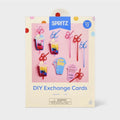 12ct 2” Donut Box and Eraser DIY Premium Exchange Cards Spritz Teacher Supplies