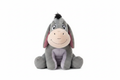 Large Eeyore stuffed plush toy on white background