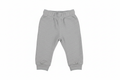 Gray baby sweatpants joggers on white background