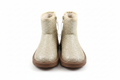 Girls glitter boots size 2 on white background