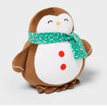 Pillow fort weighted penguin plush small
