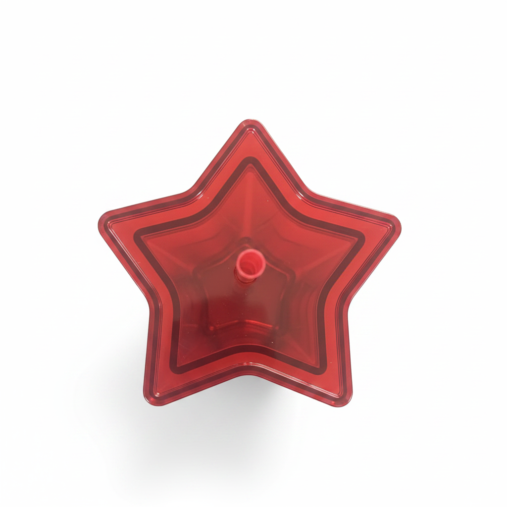 Red Star Tumbler – No Background