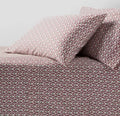 Threshold 400 Thread Count Holiday Performance Sheet Set – Woodblock Leaf, Full Size