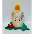 Gigglescape 9" Christmas Glowing Candle with Holly Holiday Plush Toy – 2025