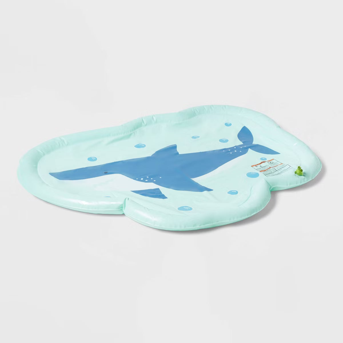 Sun Squad Split Ring Fish Tail Pool Float - Blue | Kids Inner Tube
