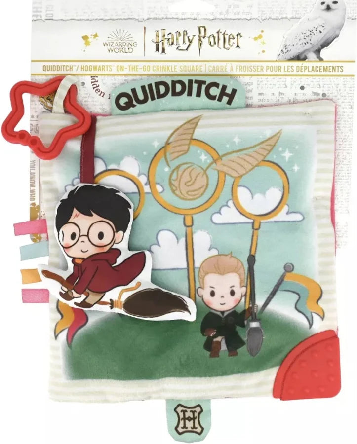 NWT Harry Potter Hogwarts Quidditch Activity Square Baby Toy